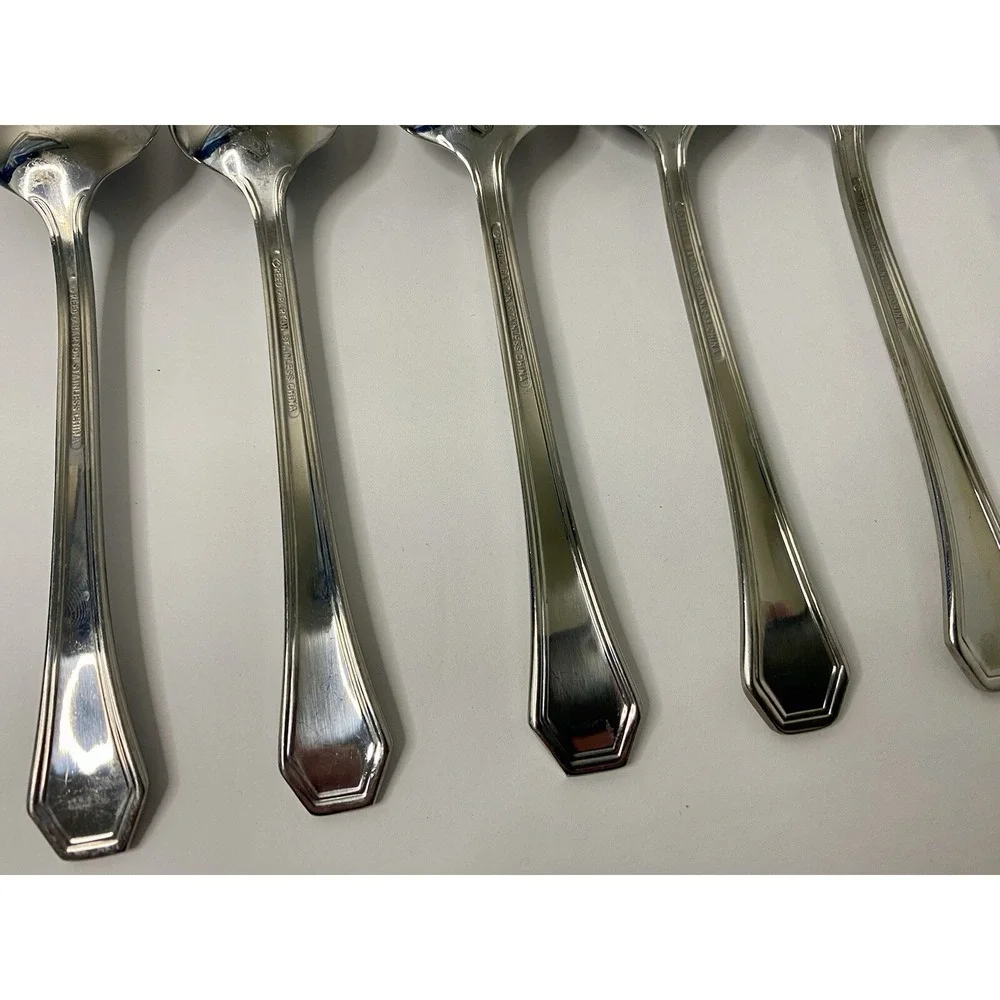 Reed & Barton COPLEY 6 Teaspoons Stainless Steel Flatware Replacements